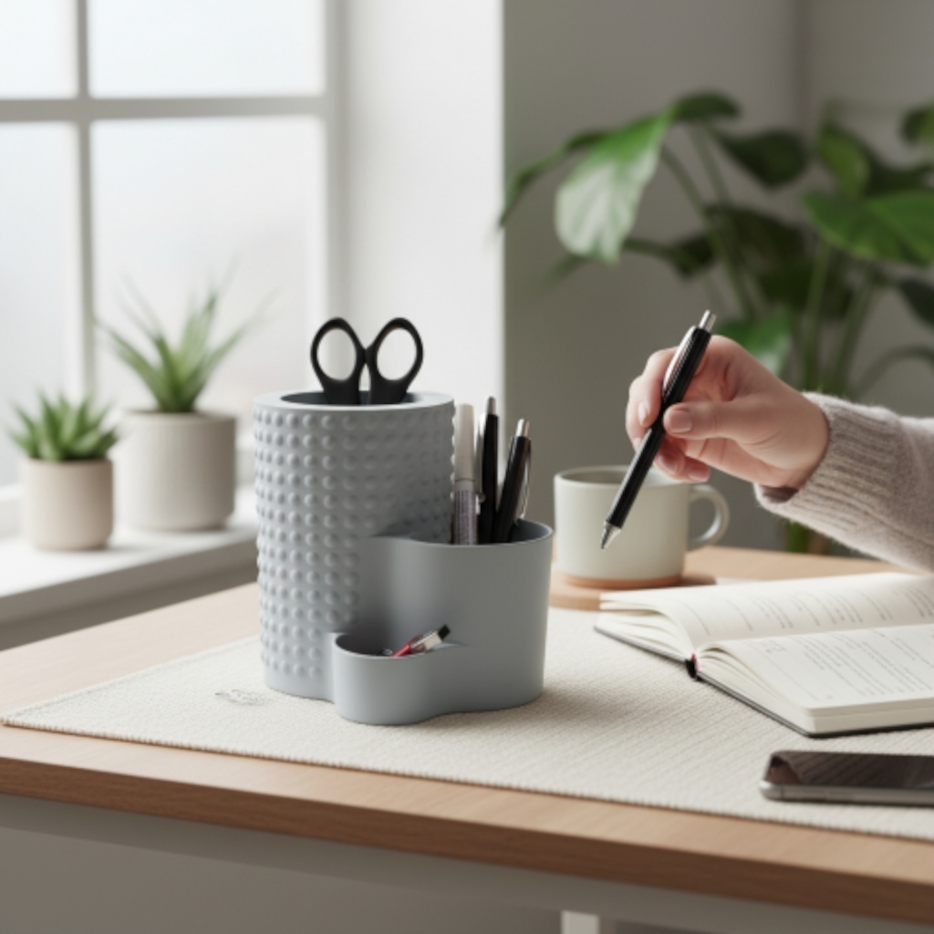 Modern Dotted Office Organizer - View 8